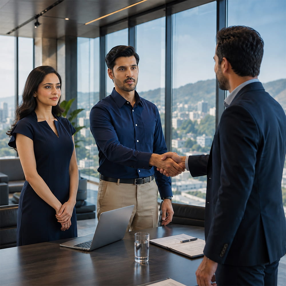 Sales and client-facing staff uniforms by Sona Signature