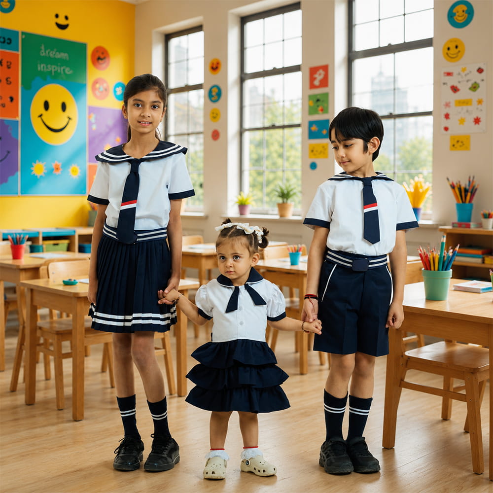Primary school uniforms for children by Sona Signature